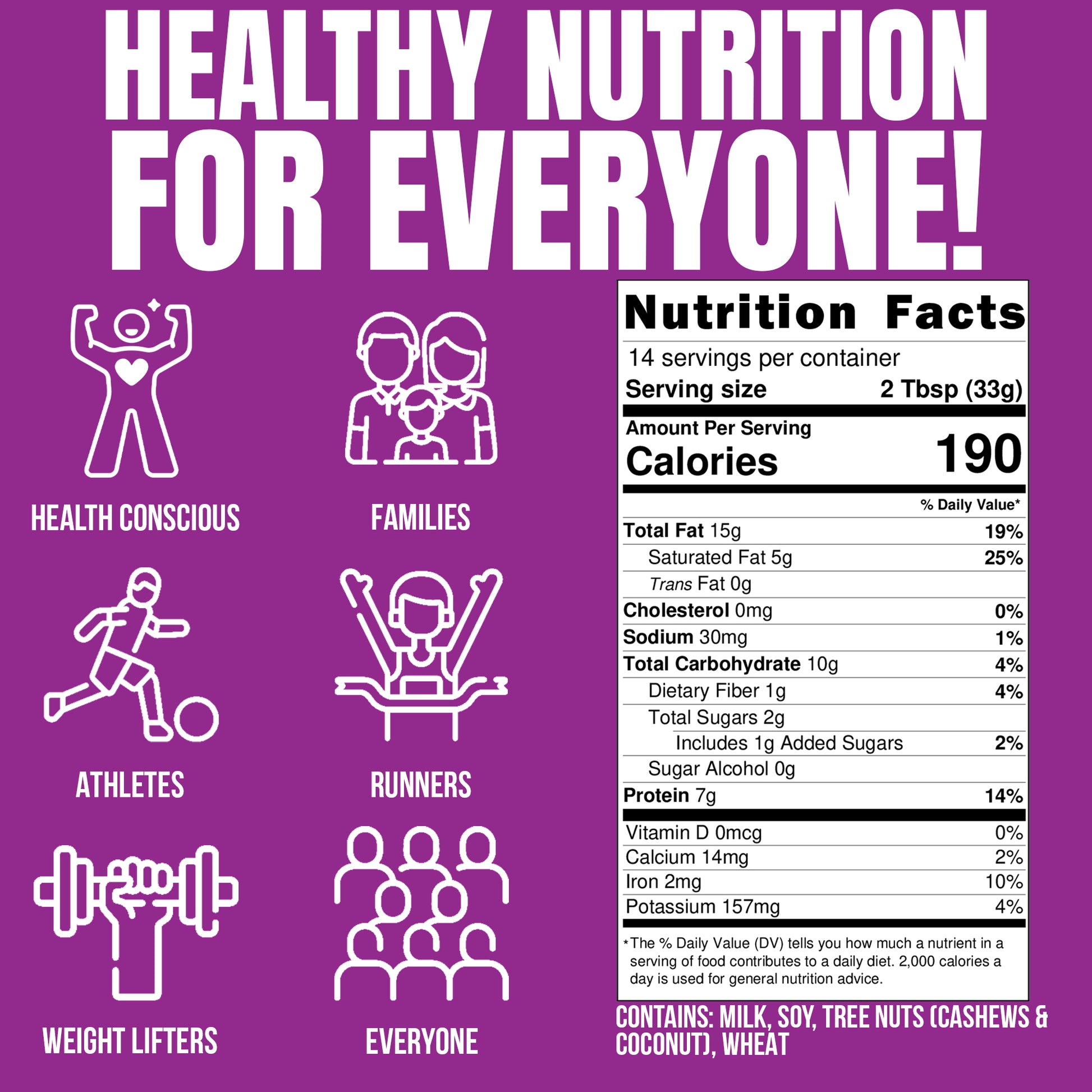 Rory's Cookie Monster Madness (Cookies & Cream Cashew Butter)