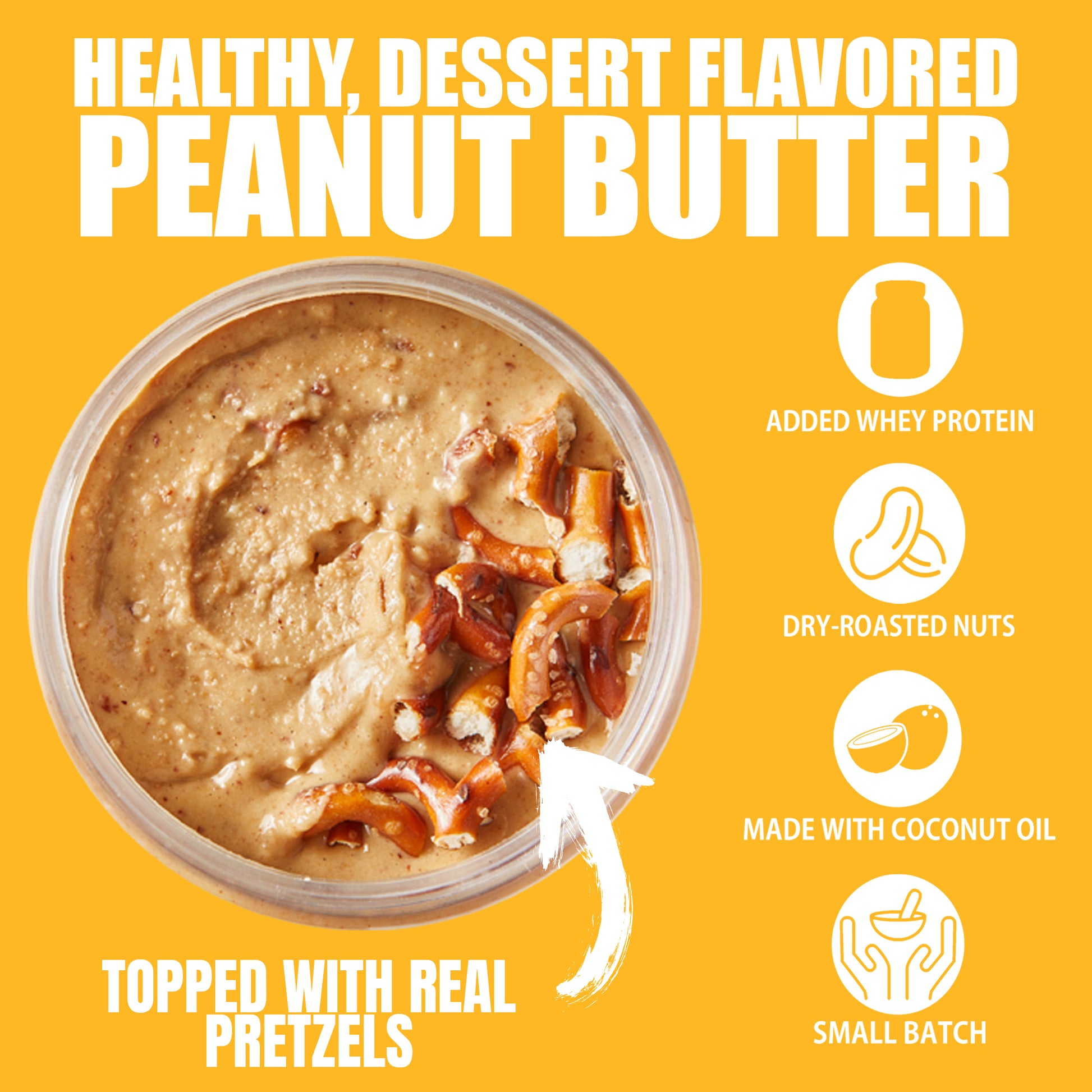 Salted Caramel Pretzel Peanut Butter