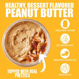 Salted Caramel Pretzel Peanut Butter