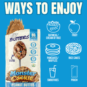 Monster Cookie Peanut Butter Single Serve 10-Pack