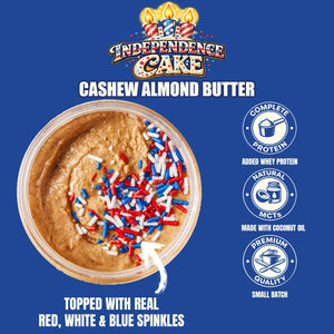 Independence Cake Cashew Almond Butter