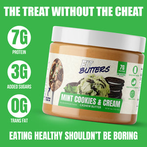 Mint Cookies and Cream Cashew Butter