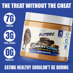 Cookies & Cream Peanut Butter Cup Cashew Peanut Butter