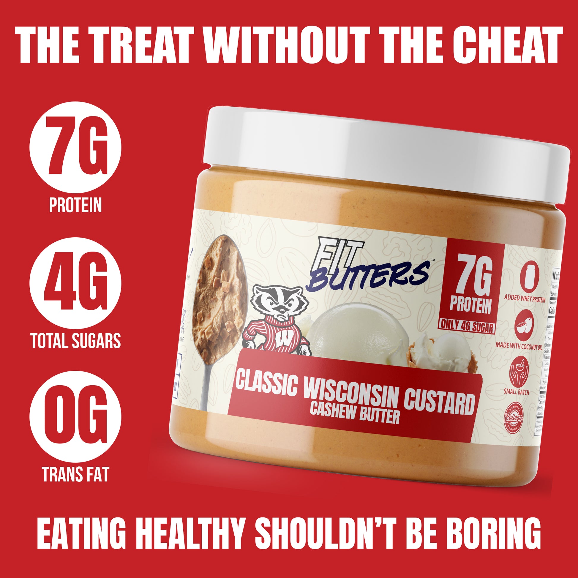 Classic Wisconsin® Custard Cashew Butter