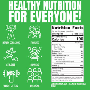 Mint Cookies and Cream Cashew Butter