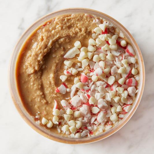 White Chocolate Peppermint Cashew Peanut Butter