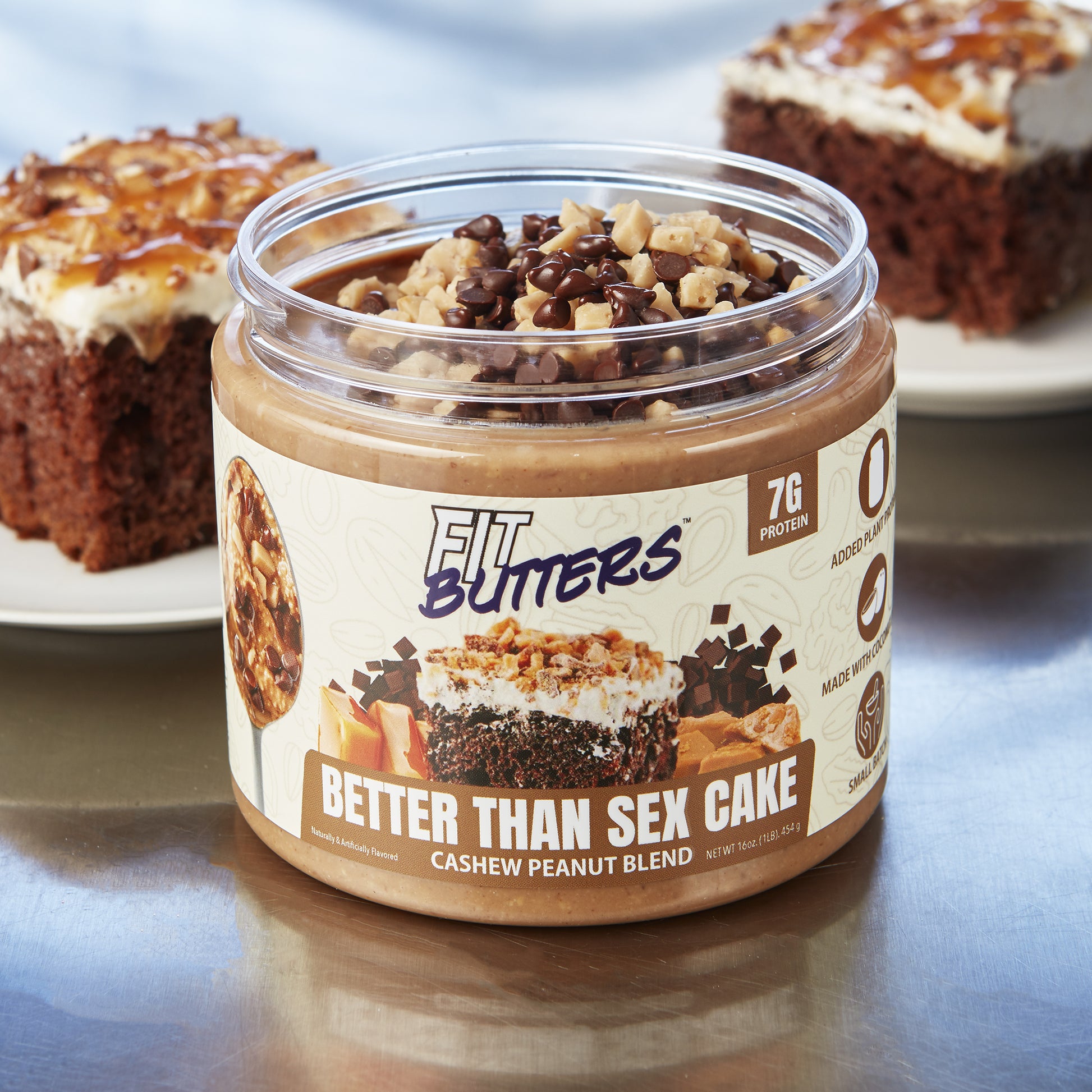 Better Than Sex Cake Cashew Peanut Butter