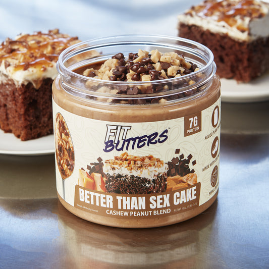 Better Than Sex Cake Cashew Peanut Butter