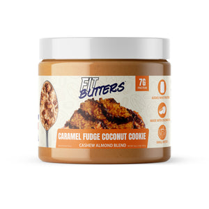 Caramel Fudge Coconut Cookie Cashew Almond Butter