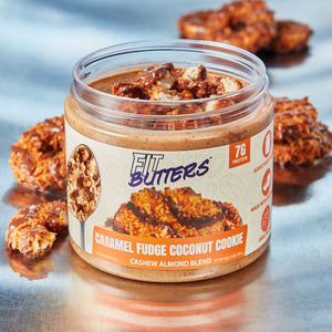 Caramel Fudge Coconut Cookie Cashew Almond Butter
