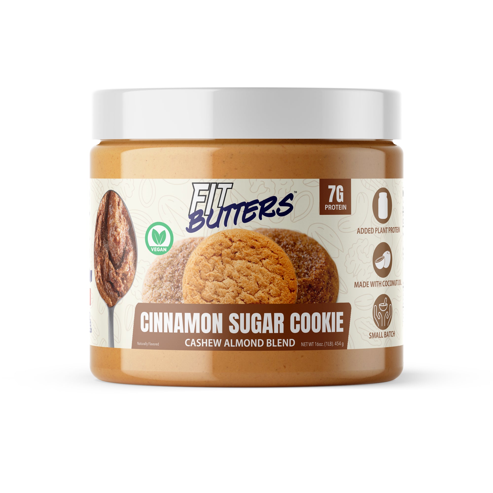 Cinnamon Sugar Cookie Cashew Almond Butter (Vegan)