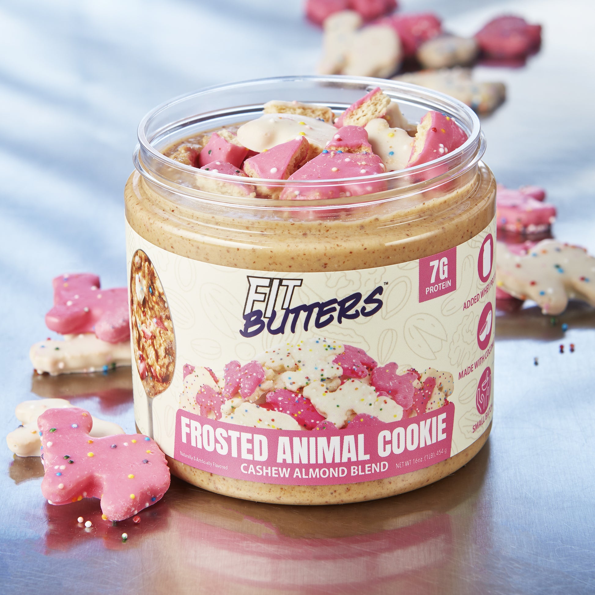 Frosted Animal Cookie Cashew Almond Butter