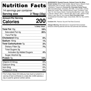 Monster Cookie Peanut Butter